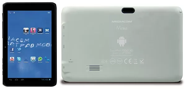 Mediacom SmartPad 750 S2 3G Mobile 7 screen1