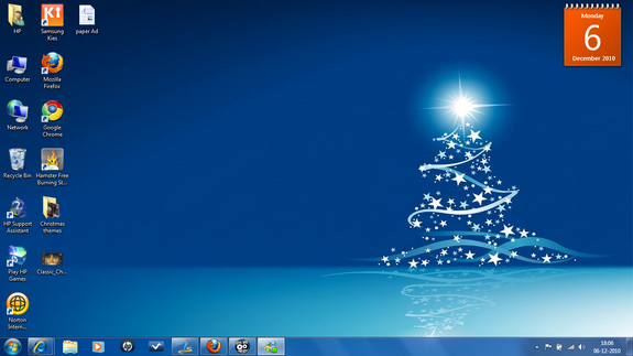 Sfondi Natalizi Windows 7.9 Fantastici Temi Dedicati Al Natale Per Windows 7 Chimerarevo