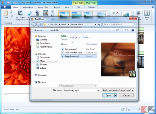 Modificare video gratis - Windows Live Movie Maker