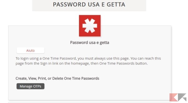 LastPass - Password usa e getta