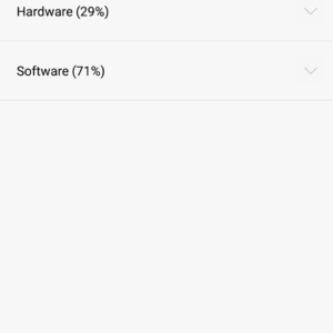 Huawei P9 - screenshot batteria
