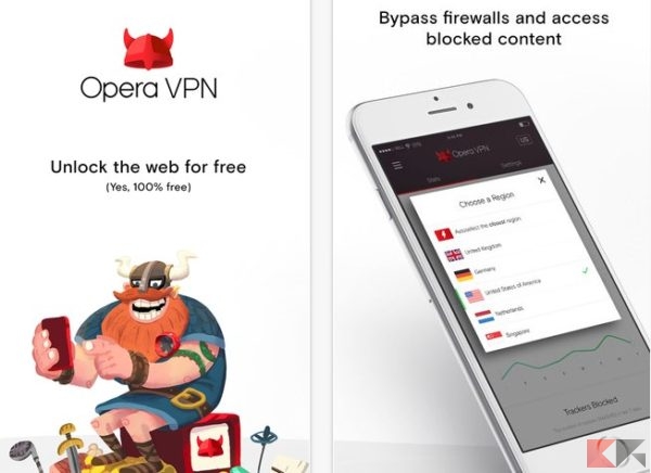 VPN gratis per iPhone