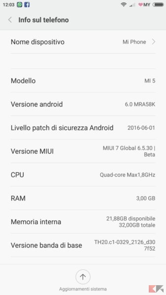 Xiaomi Mi 5 - Global Dev
