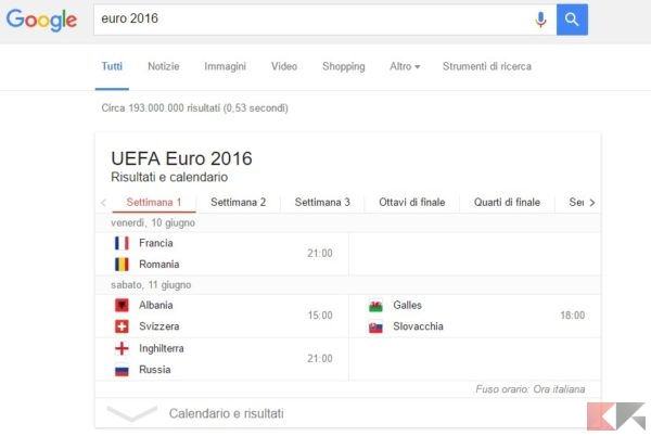 euro 2016 - Cerca con Google