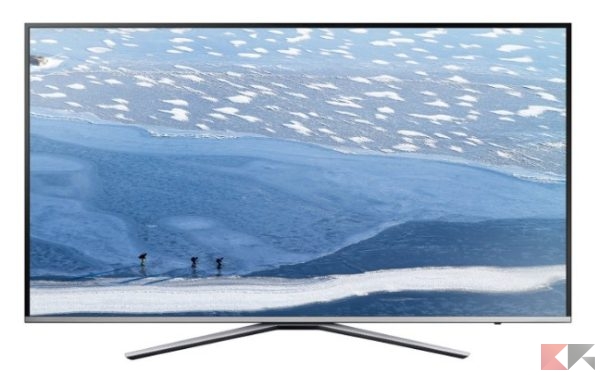 Samsung UE43KU6400 43_ 4K Ultra HD Smart TV Argento_ Amazon.it_ Elettronica