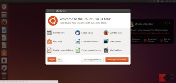 Provare Ubuntu online 