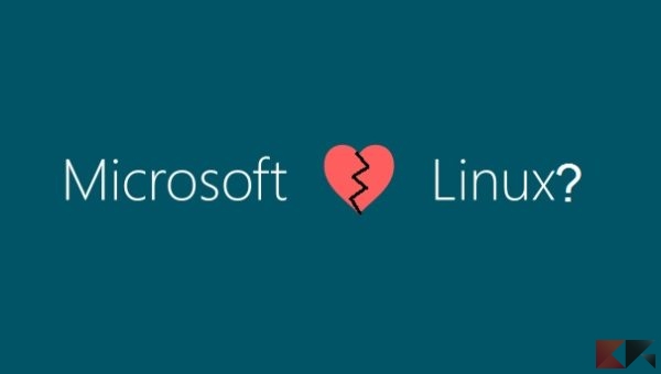 Microsoft blocca linux