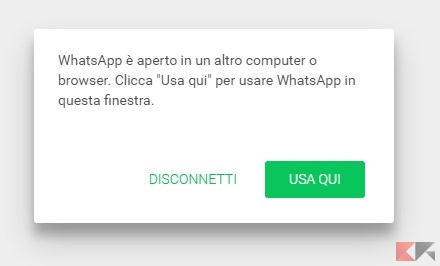 whatsapp non funziona