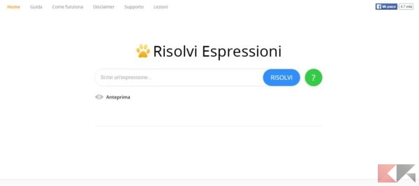risolvi-espression