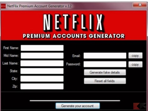 Netflix Premium Generator