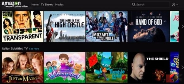 Amazon Prime Video - vedere serie tv in streaming