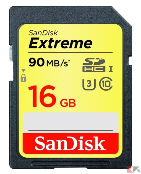SanDisk Extreme SDHC 16 GB