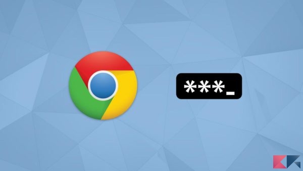 password chrome Android