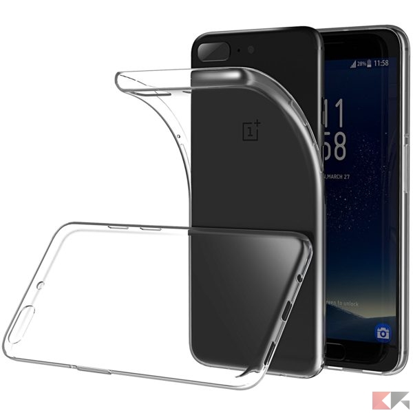 cover oneplus 5 - Lanseed Silicon