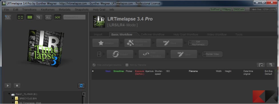 TLN Basic Workflow timelapse processing LRTimelapse Tutorial 01 copy