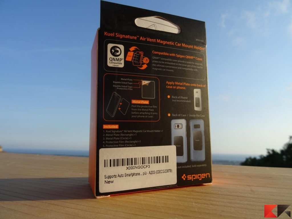 Supporto magnetico per smartphone Spigen supporto auto