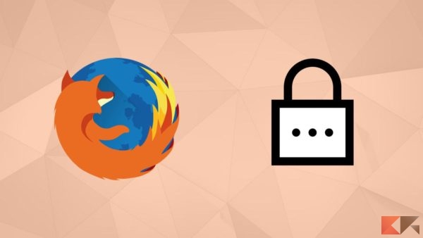 Password salvate Firefox