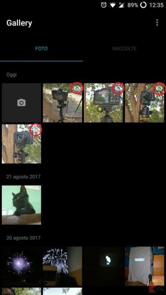 Come nascondere foto, video e file su OnePlus