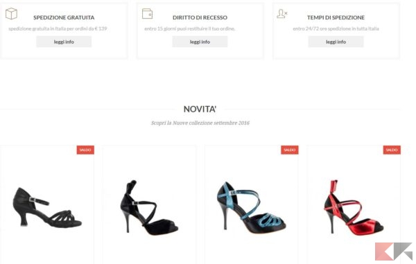 compra scarpe online