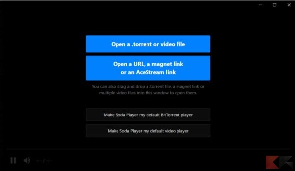 Vedere i canali Acestream e Sopcast su Mac tramite Soda Player
