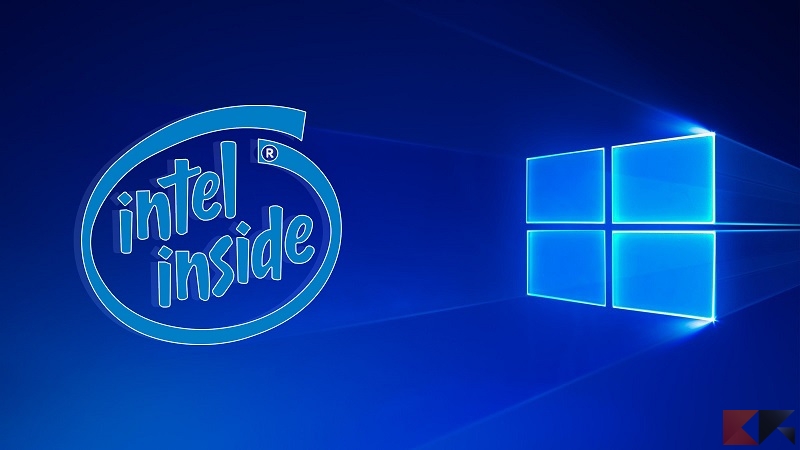 Quale CPU Intel supporta Windows 10