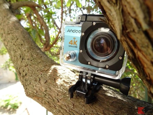 Andoer 4K Action Cam Wi-Fi Water Resistant