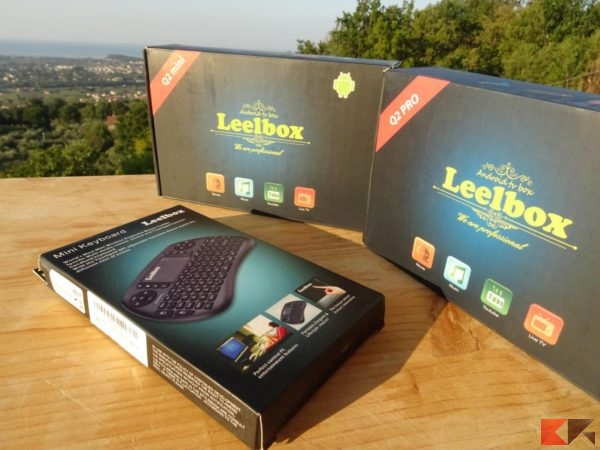 Leelbox Q2 Mini Leelbox Q2 Pro Leelbox tastiera Wireless Android TV Box