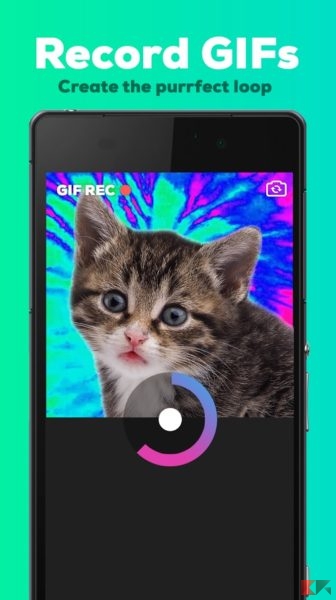 come condividere GIF su instagram - GIPHY CAM