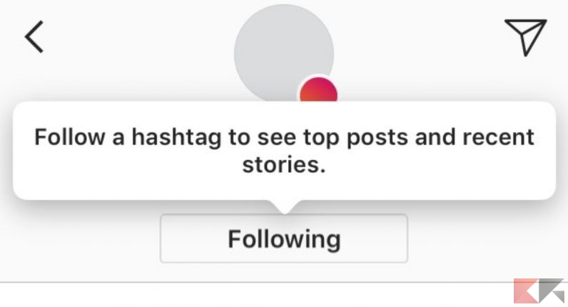 Instagram follow hashtag