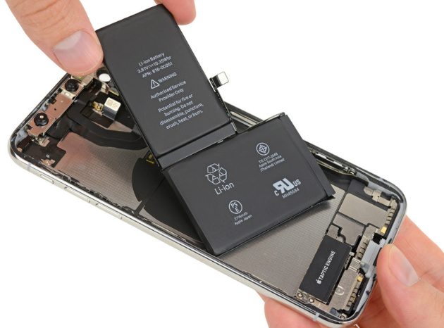 iphone x battery ifixit c