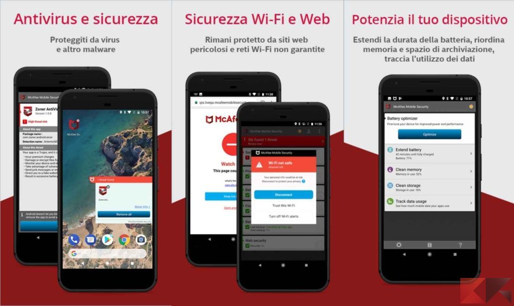 Antivirus per Android - antivirus android - McAfee