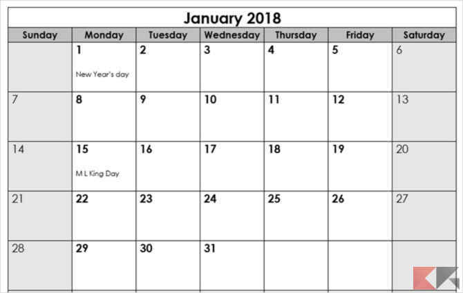 MonthlyCalendarTemplate Calendarlabs1
