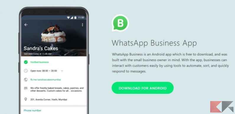 whatsapp business
