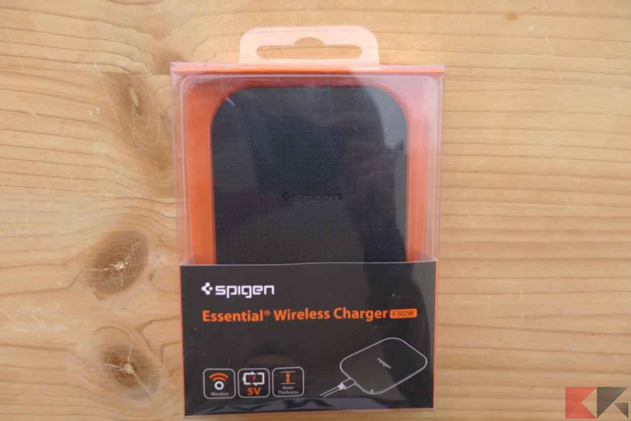 Caricabatterie Wireless Spigen f302w