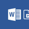 aggiungere pdf in word