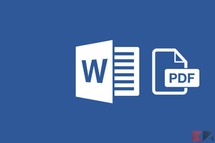 aggiungere pdf in word