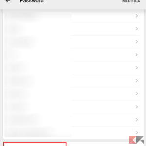 esportare password ios 4