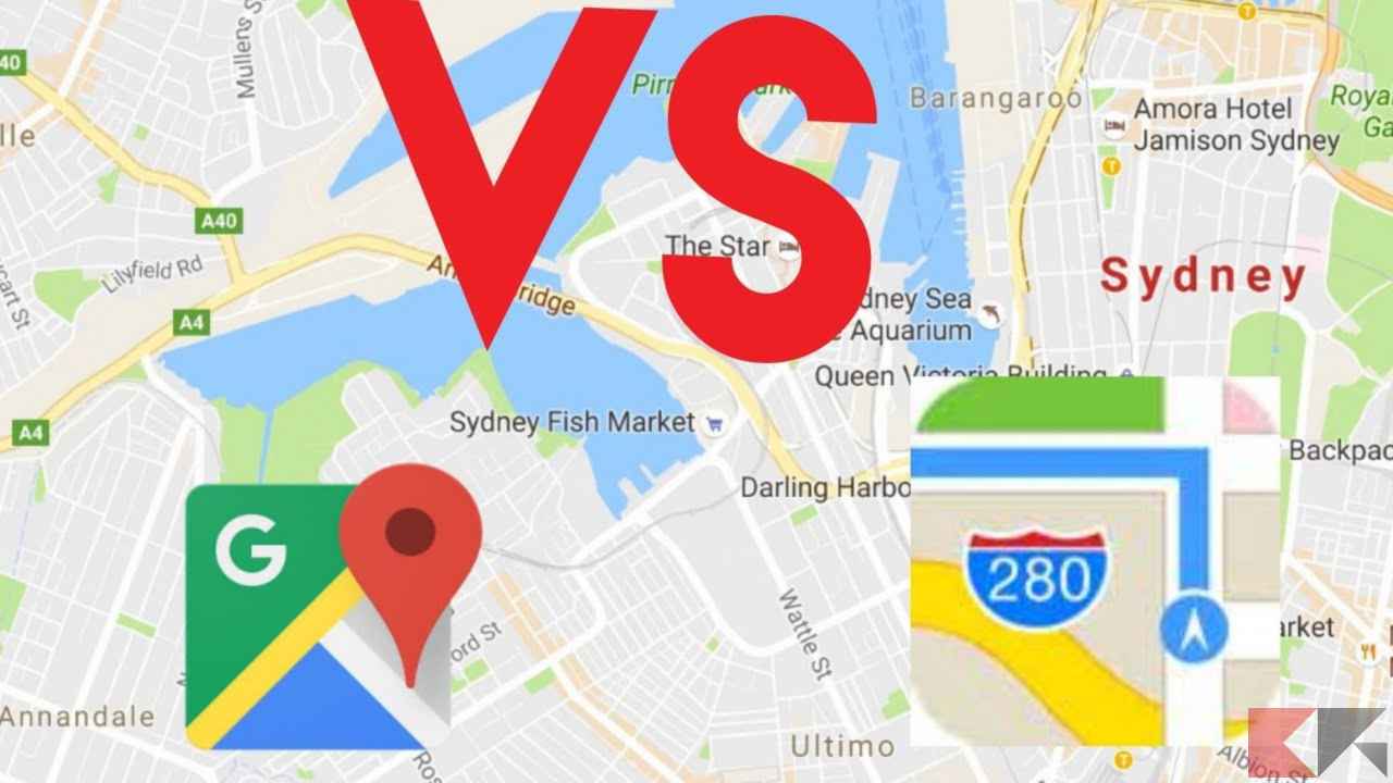 Google Maps vs Apple Maps