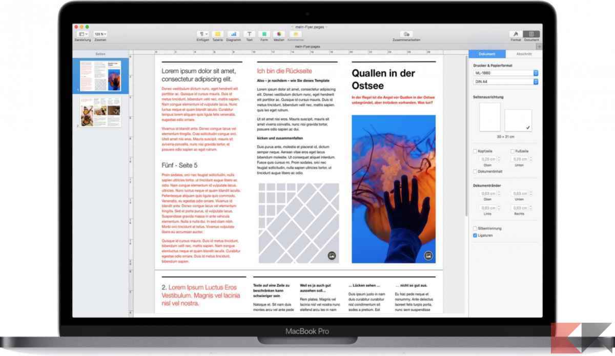 pages macos