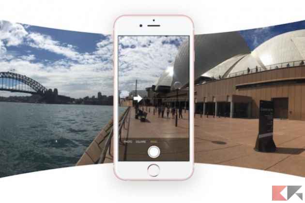 Come scattare foto 360° sferiche con iPhone