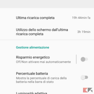 Xiaomi Mi A2 batteria autonomia battery life