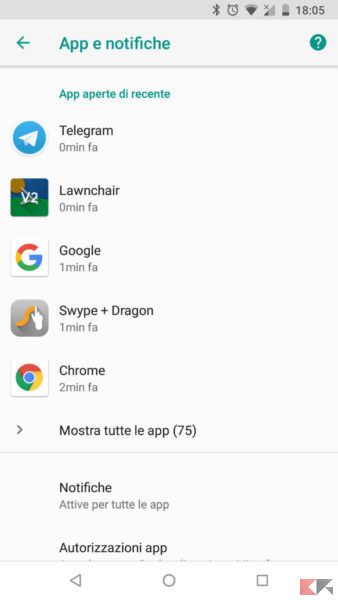 Rimuovere tastiera Swype Android3