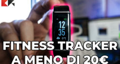 Yuanguo fitness tracker recensione smartband