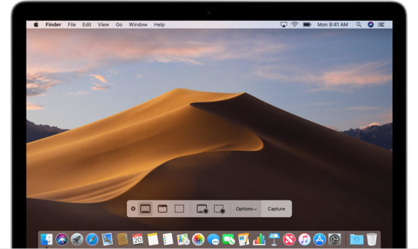 Scorciatoie da tastiera screenshot Mac