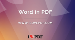 Come creare PDF da Word