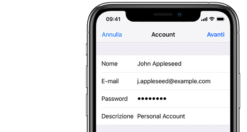 Come aggiungere un nuovo account mail su iPhone e iPad