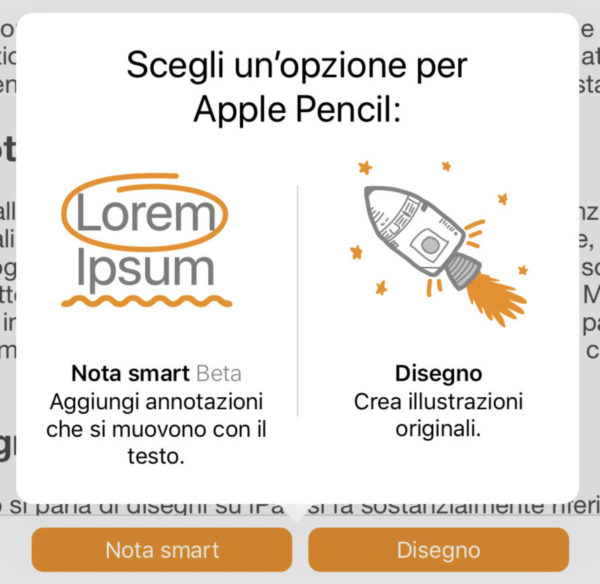 Come usare Apple Pencil su Pages, Numbers e Keynote