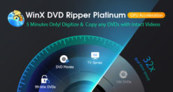 WinX DVD Ripper Platinum - convertire facilmente DVD in video