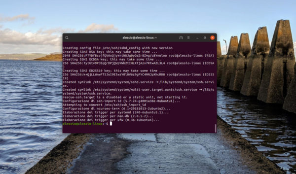 Come installare SSH su Linux