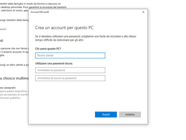 Come cambiare account amministratore in Windows 10